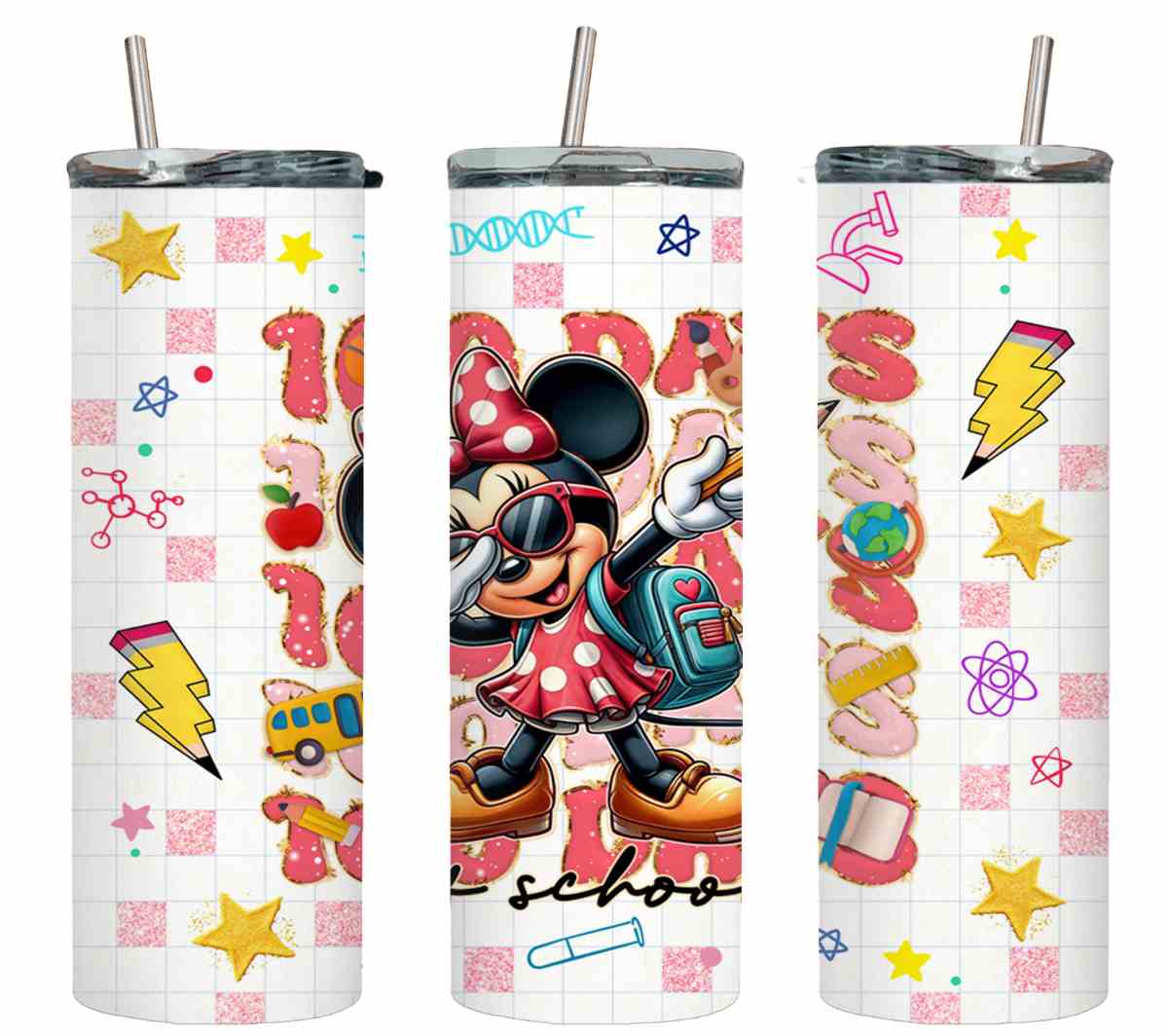 100 Days of School Minnie-8781
